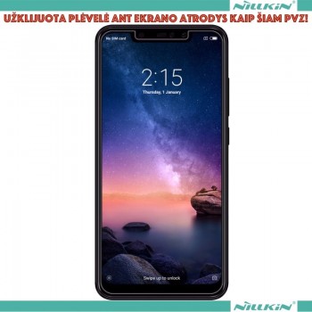 Skaidri ekrano plėvelė Nillkin crystal serijos (REDMI NOTE 6 PRO) Skaidri ekrano plėvelė Nillkin crystal serijos (REDMI NOTE 6 PRO)